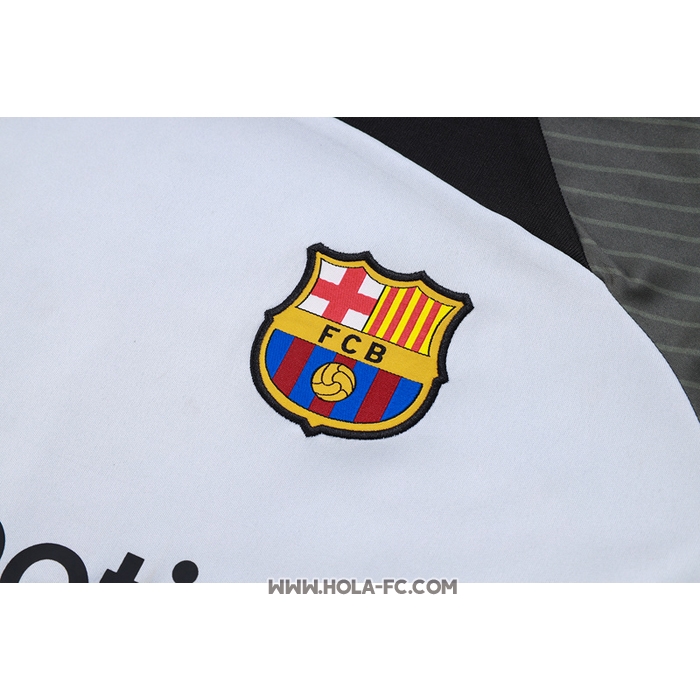 Chandal del Barcelona 2023-2024 Manga Corta Gris - Pantalon Corto